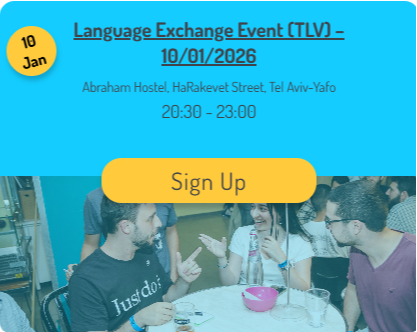 Language Exchange Event (TLV) – 10/01/2026