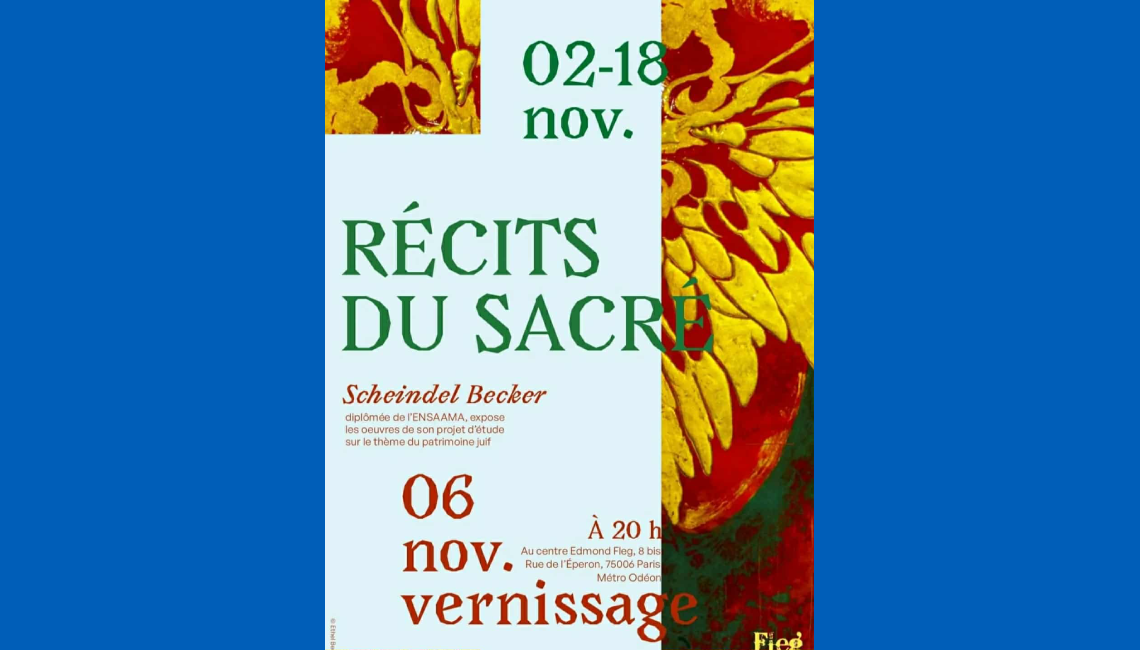 Vernissage: Récits du sacré