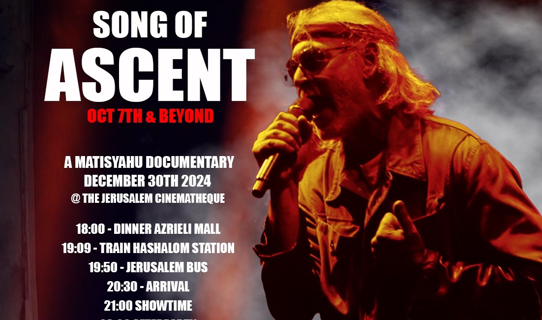 Song of Acsent - Matisyahu Movie Premiere - 30.12.24