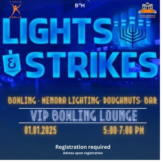 Lights&Strikes  Chanuka VIP BOWLING Party