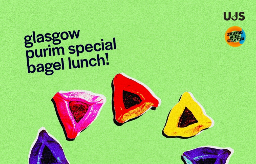 Glasgow Purim Special Bagel Lunch!