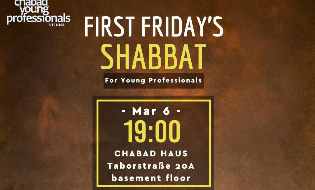 FIrst Shabbat Vienna March 6