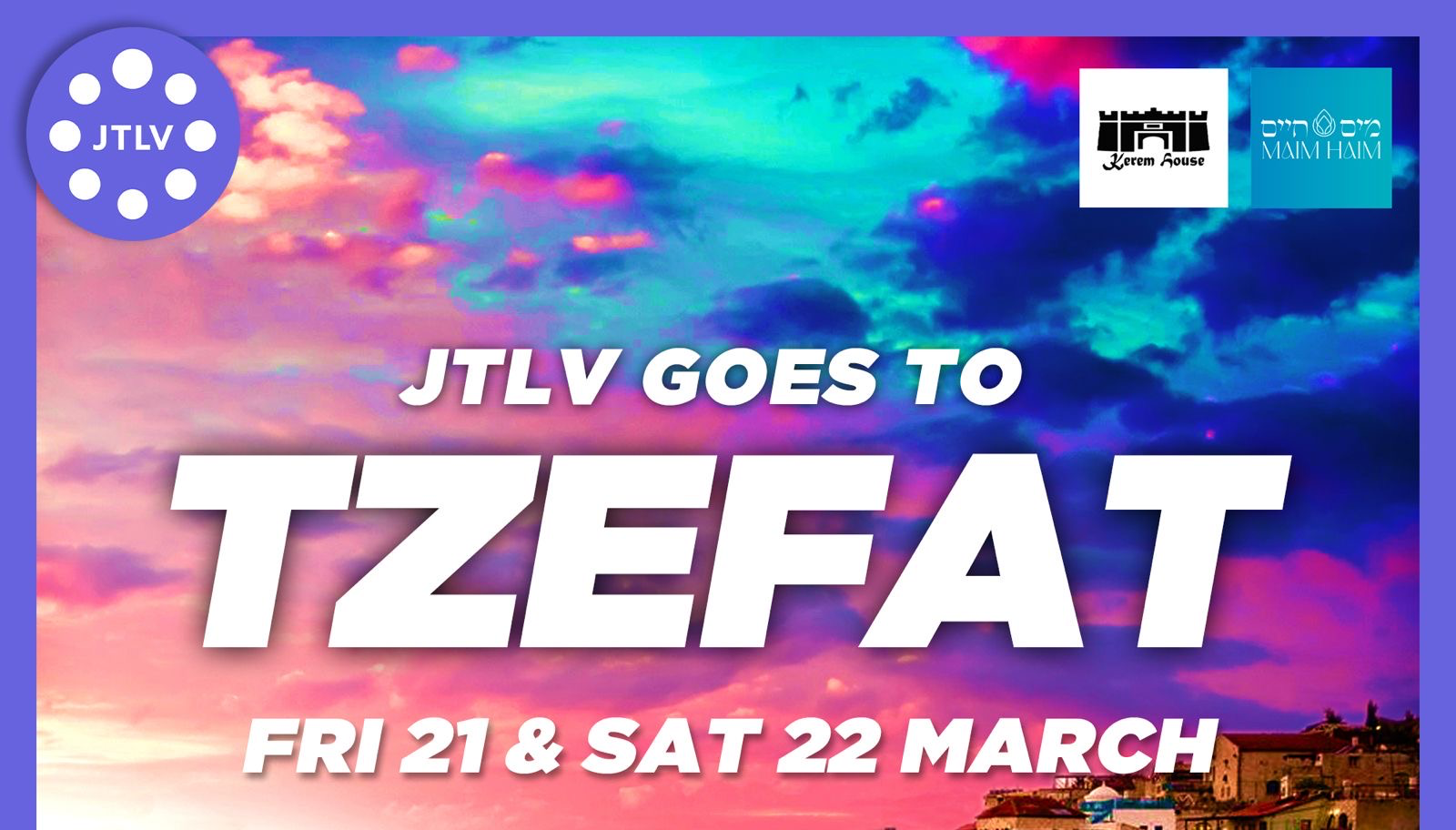 JTLV GOES TO TZEFAT