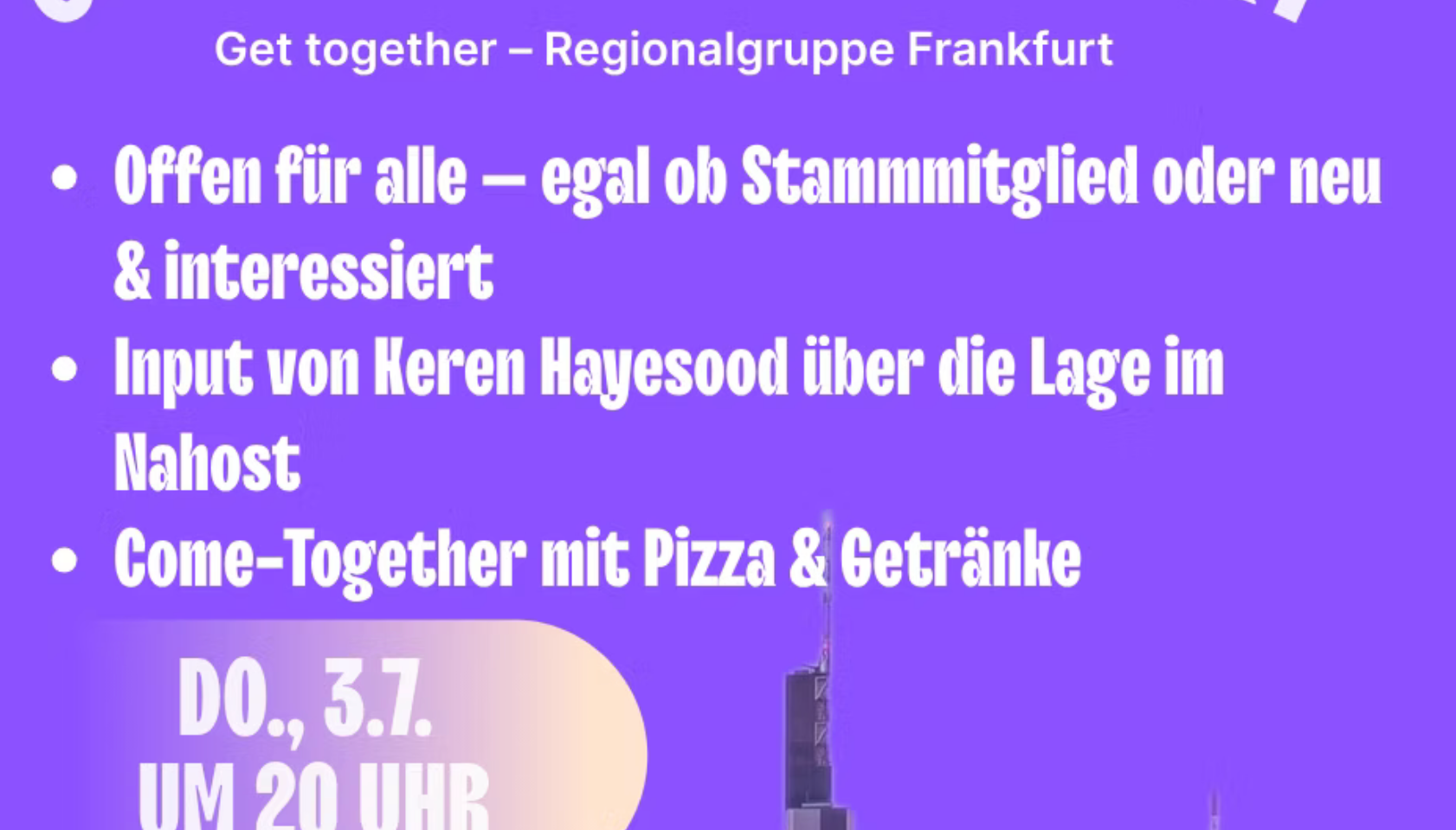 VJSH Stammtisch – Vernetzt. Informiert. Engagiert.