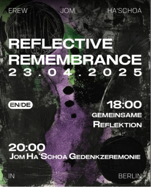 Yom HaShoah: Reflect remembrance, remember reflectively