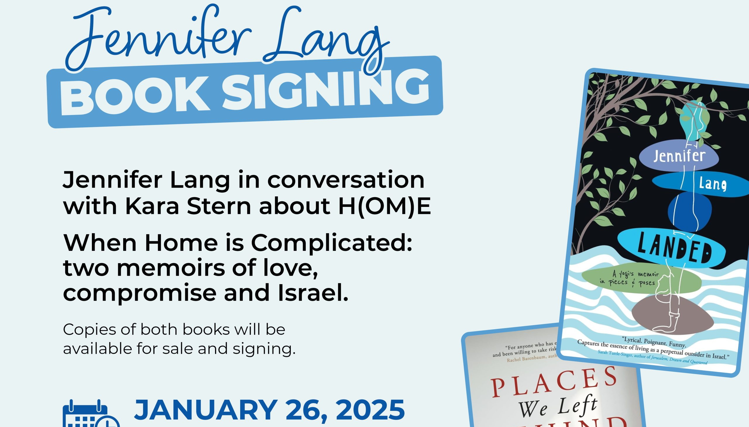 Jennifer Lang Book Signing