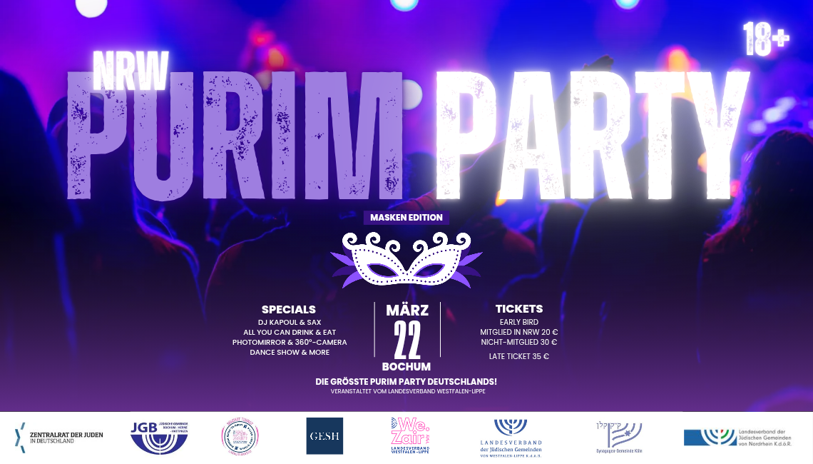 NRW PURIM PARTY