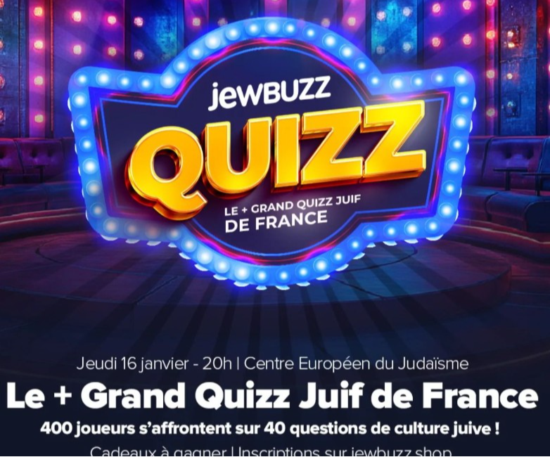 Candidature JewBuzz Quizz Equipe Relev