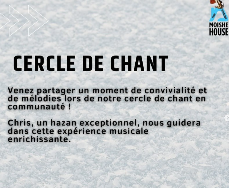 CERCLE DE CHANT