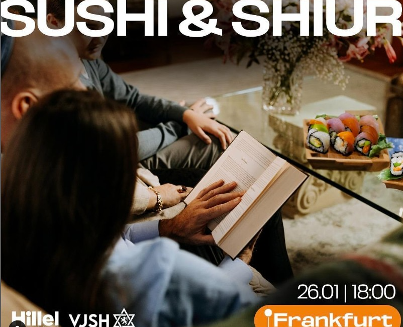 Sushi & Shiur in Frankfurt