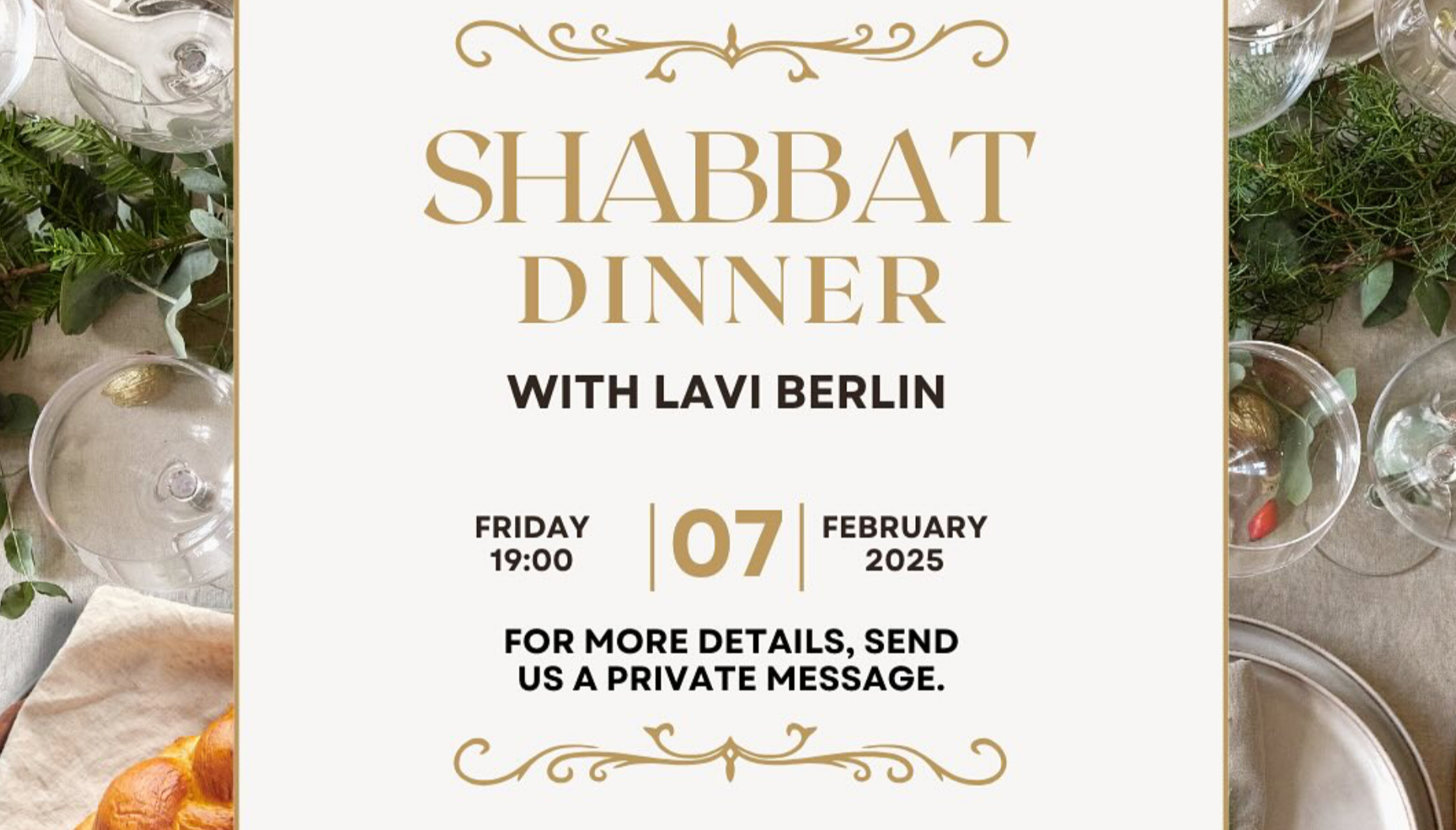 Shabbat Dinner Berlin
