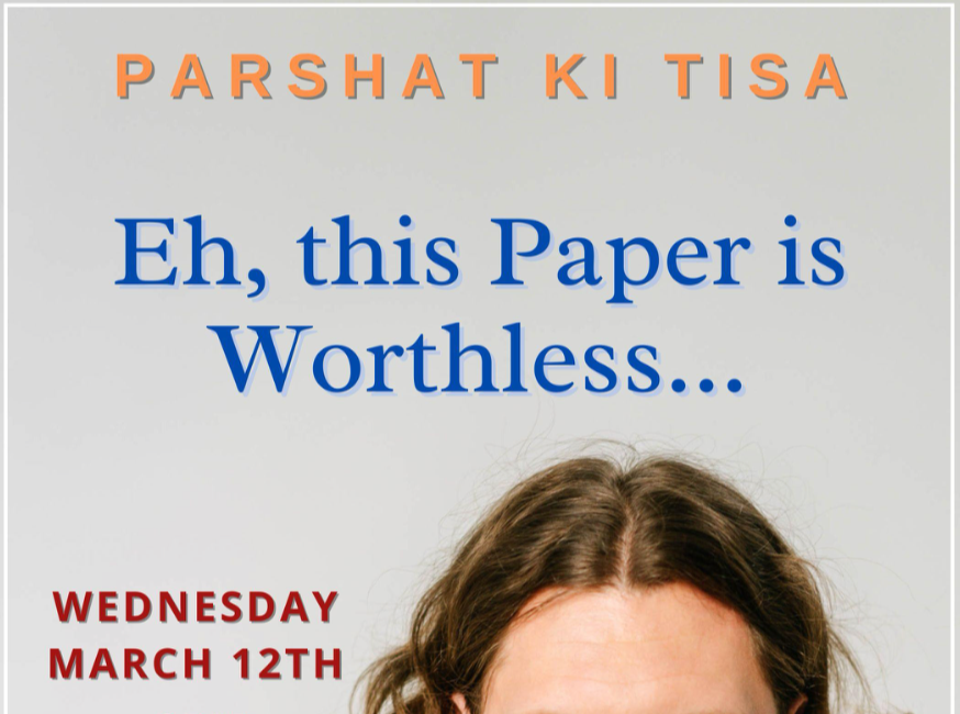 Parshat Ki Tisa
