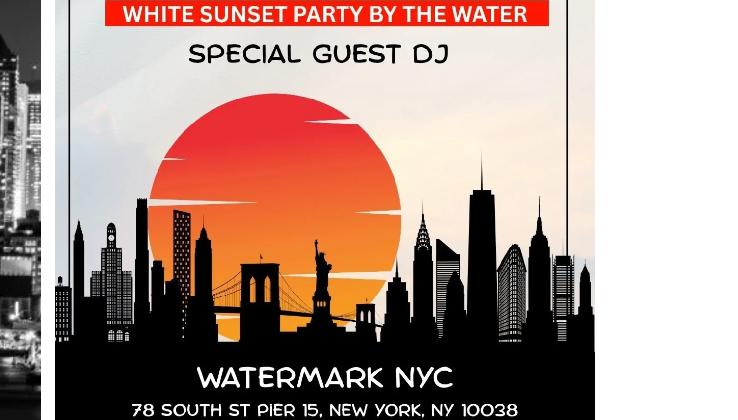 Tu B'av Sunset Party