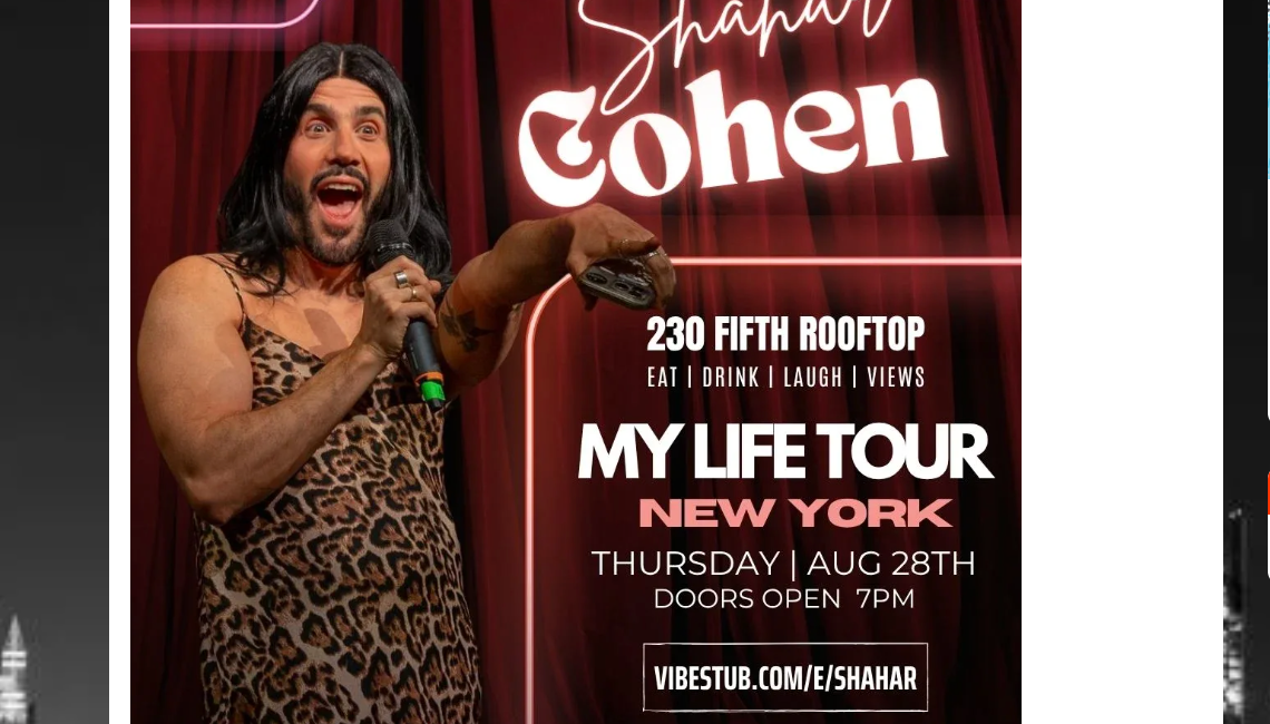 Shahar Cohen live comedy