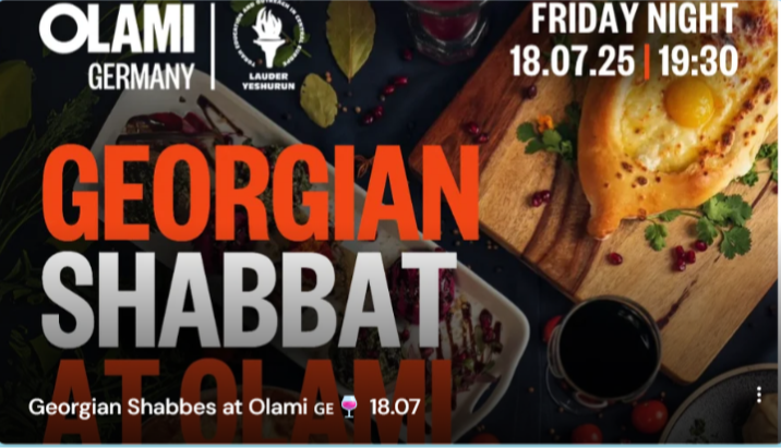 Georgian shabbat at Olami