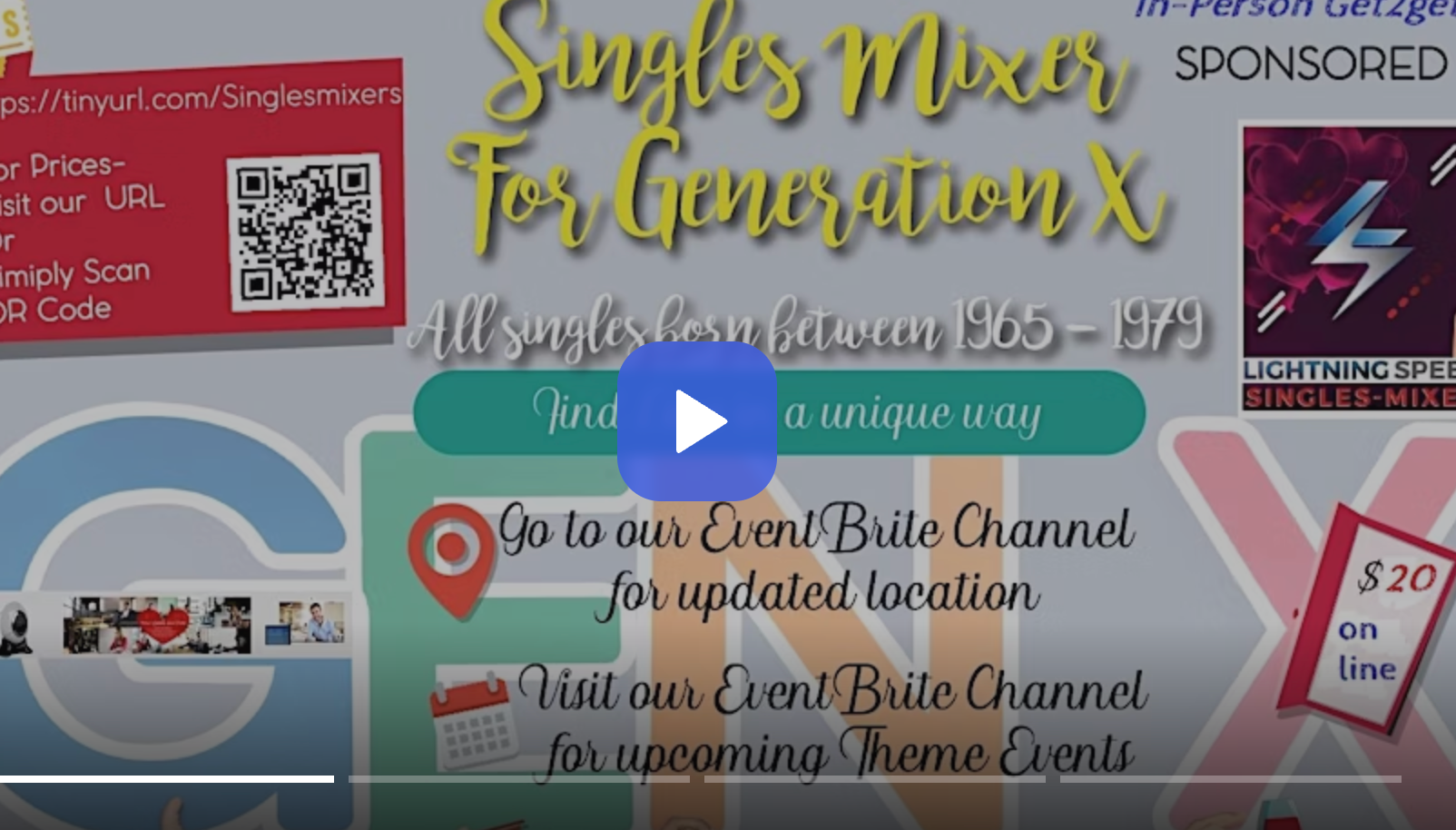 Mid-Summer Generation X Tampa Singles Mixer : Opportunity 4 love