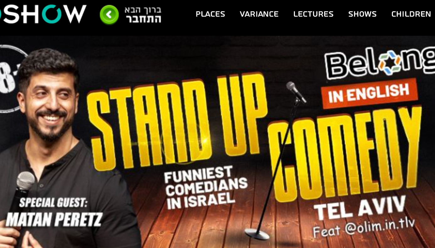 English Stand up Comedy Night