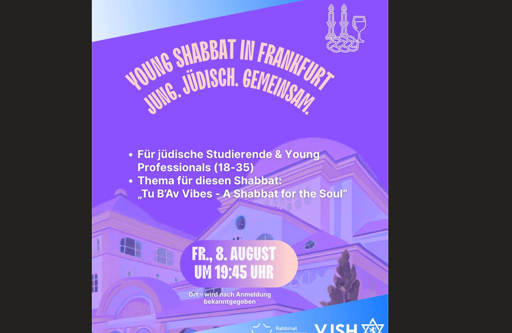 Young Shabbat in Frankfurt