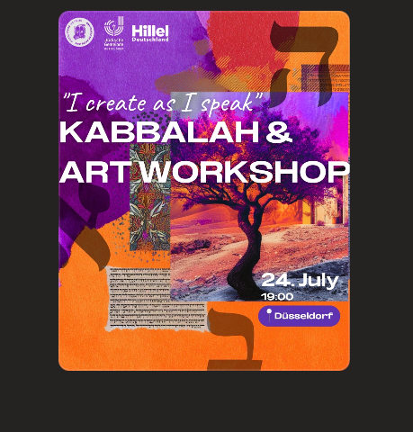 "I create as I speak" Kabbalah & Art Workshop
