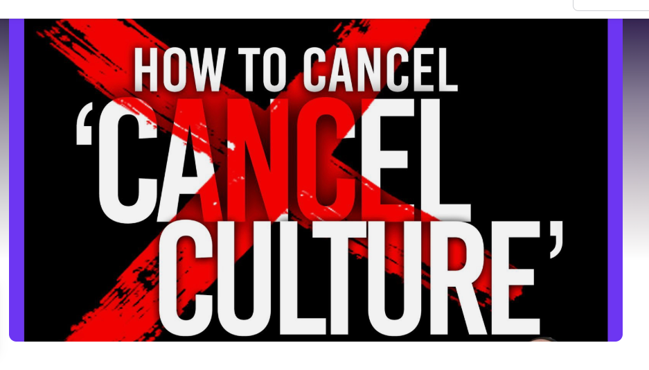 Tisha B'Av How to Cancel Culture