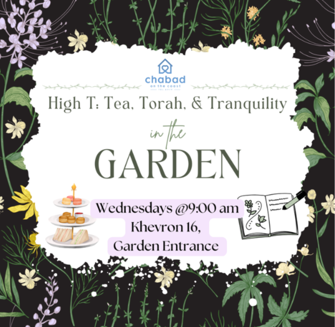 High T: Tea Torah, & Tranquility