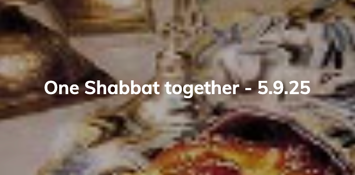 One Shabbat together