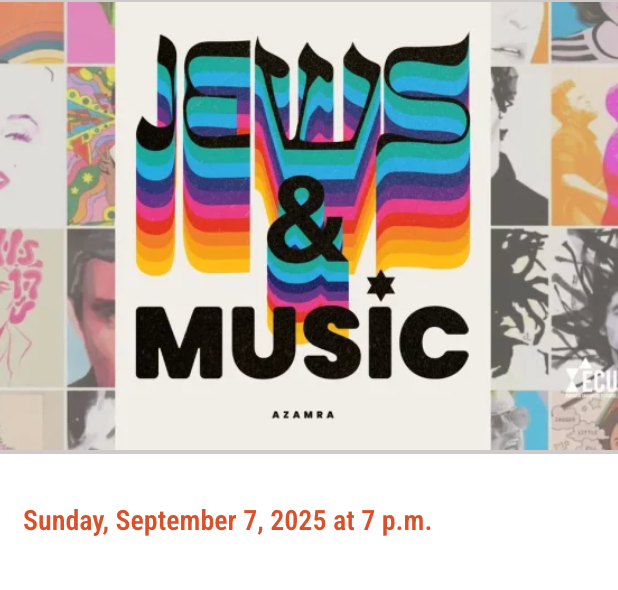 Shirel's art book "Jews & Music": a special preview with a mini-concert at ECUJE