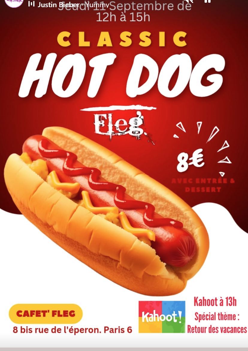 Classic Hot Dog Fleg