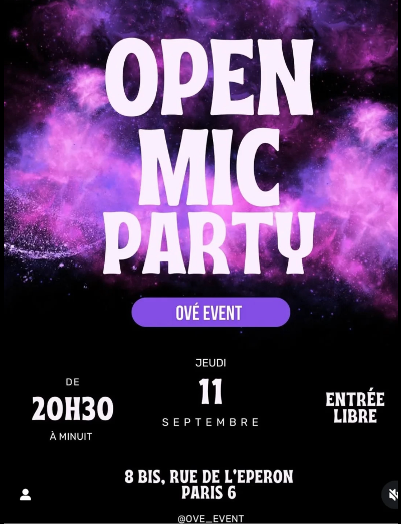 Open Mic Party