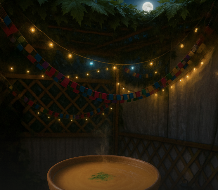 LDN YP Women - Soup in the Sukkah