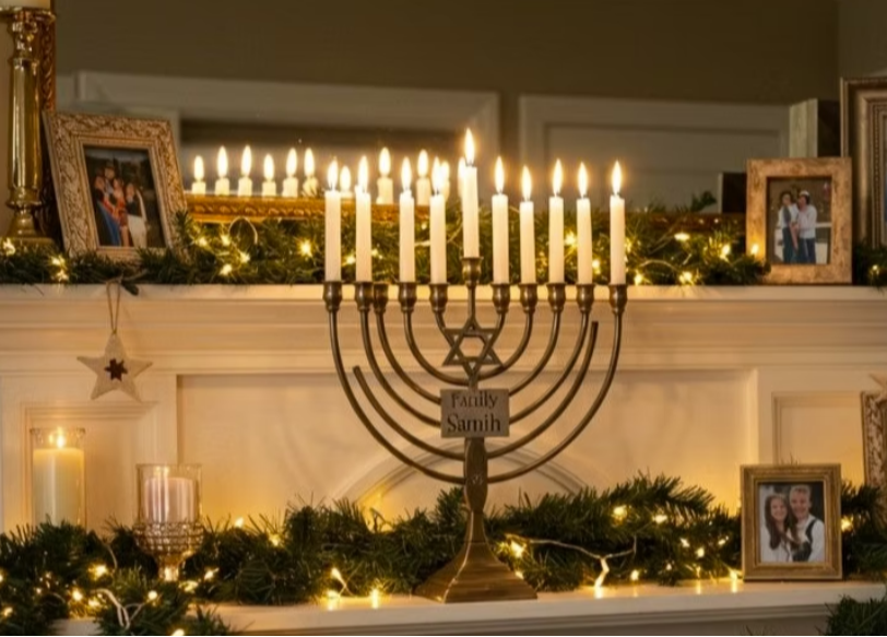 Hanukkiah lighting & Latke making