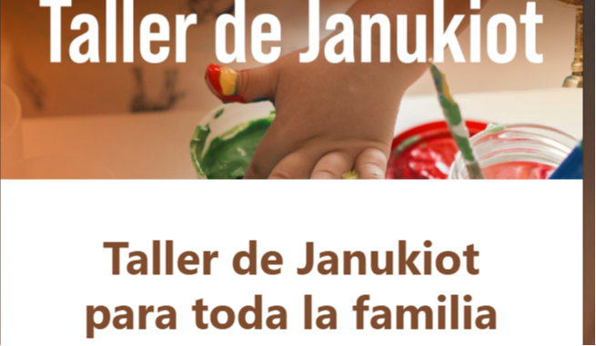 Taller de Janukiot para toda la familia