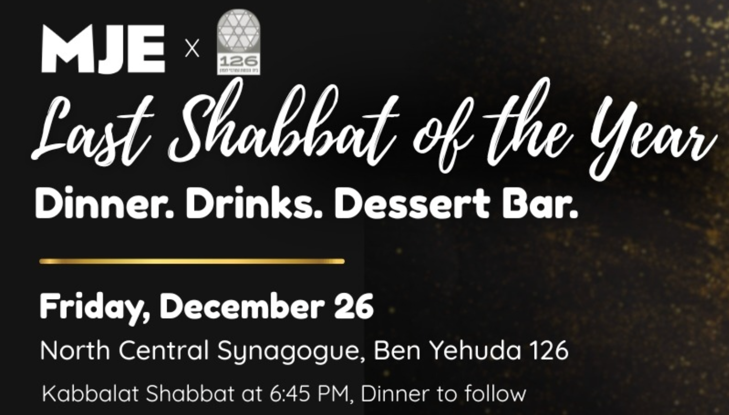 Last Shabbat of the Year