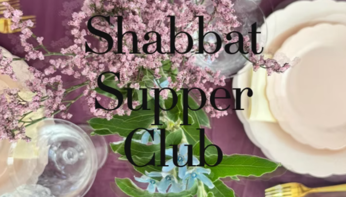 Mielure Supper Club – Shabbat Dinner
