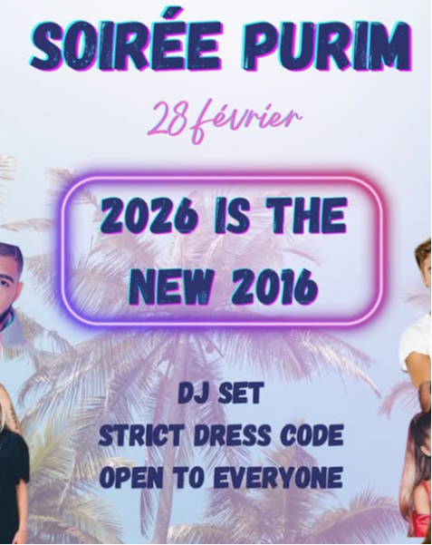 CONCOURS Soirée de Pourim