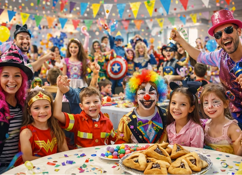 Purim celebration for families