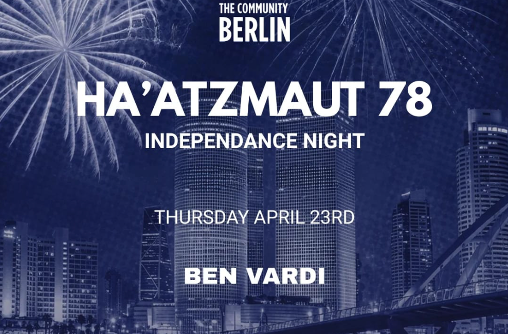 Yom Ha'atzmaut 78 Independence party @ Community Berlin LA