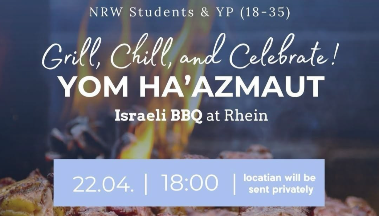 Yom Ha'azmaut Israeli BBQ at Rhein