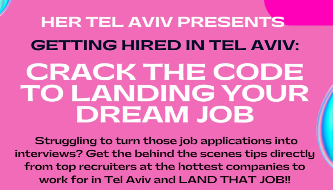 From Application to Offer: Navigating the Tel Aviv Job Market with Confidence