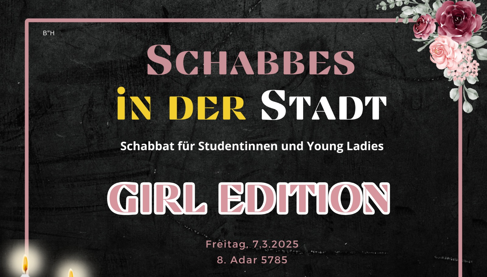 Schabbes in der Stadt - Girl Edition