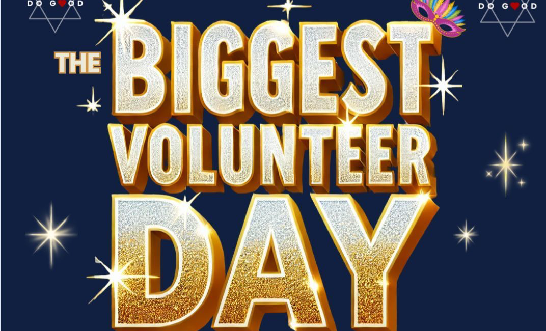 THE BIGGEST VOLUNTEER DAY