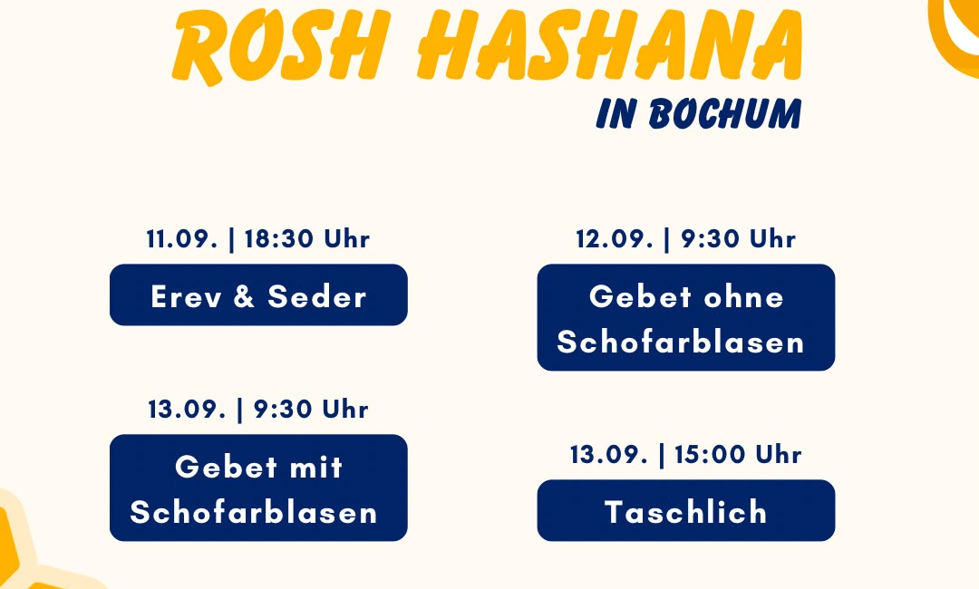 Rosh HaShana Bochum