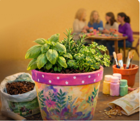 YP Women - Paint it, Pot it, Plant it!