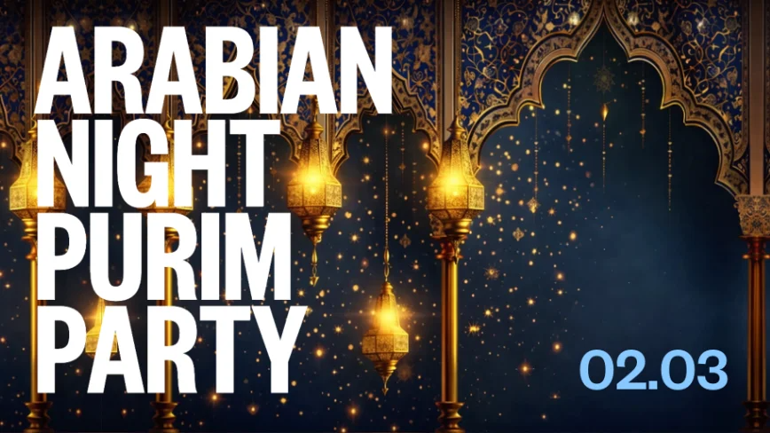 BACK TO SHUSHAN - Olami Purim Party 🧞‍♂️