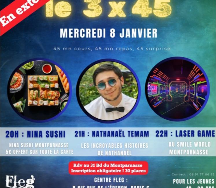 3X45 en extérieur