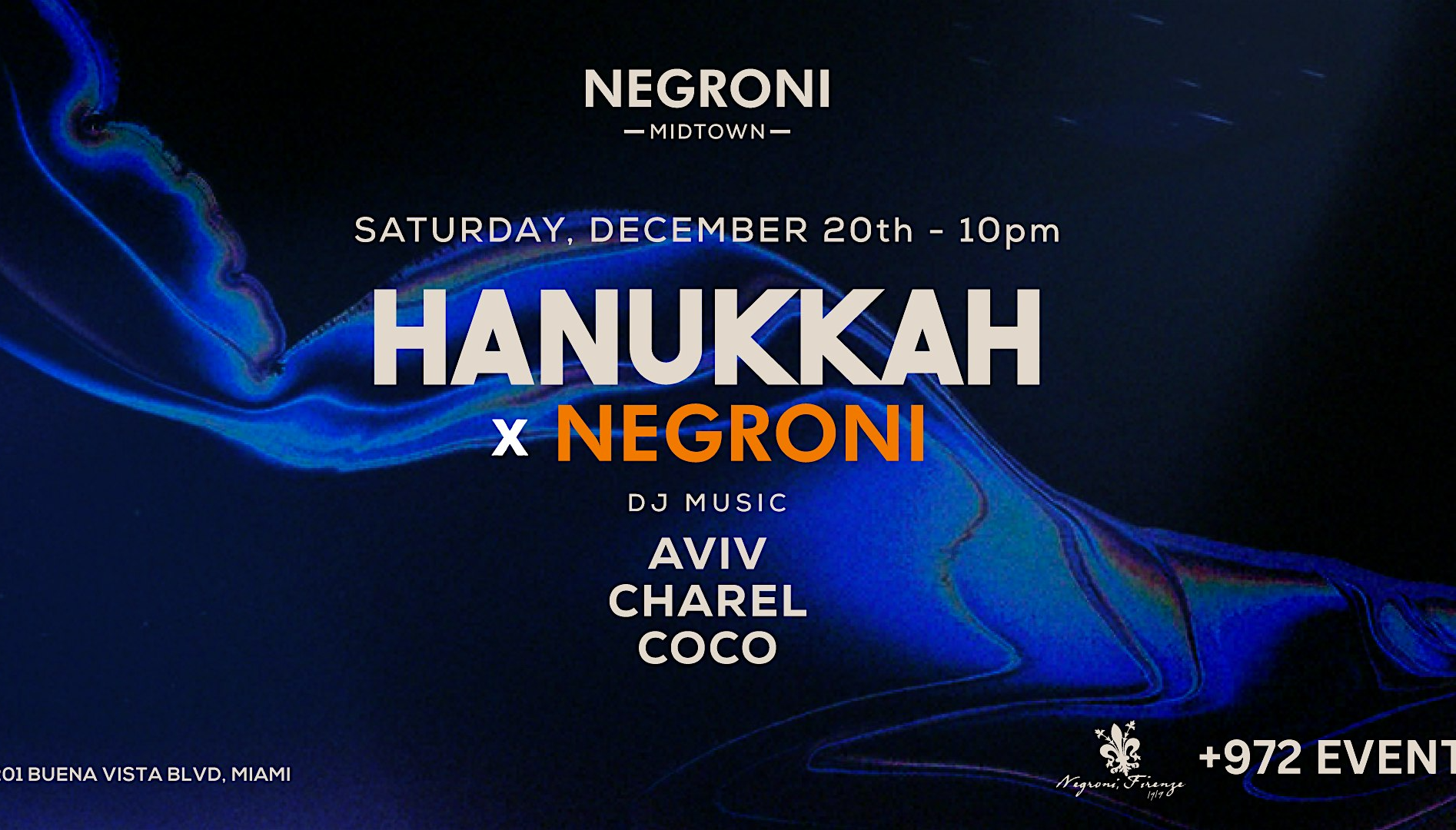 Hanukkah Party @ Negroni Midtown 12/20