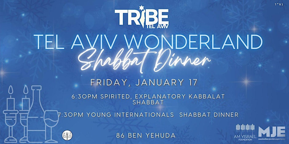 YOUNG INTERNATIONALS SHABBAT DINNER