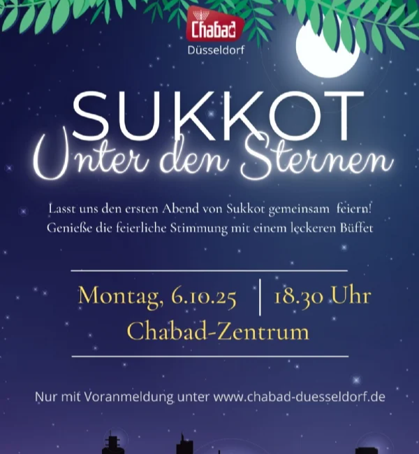 Sukkot unter den Sternen