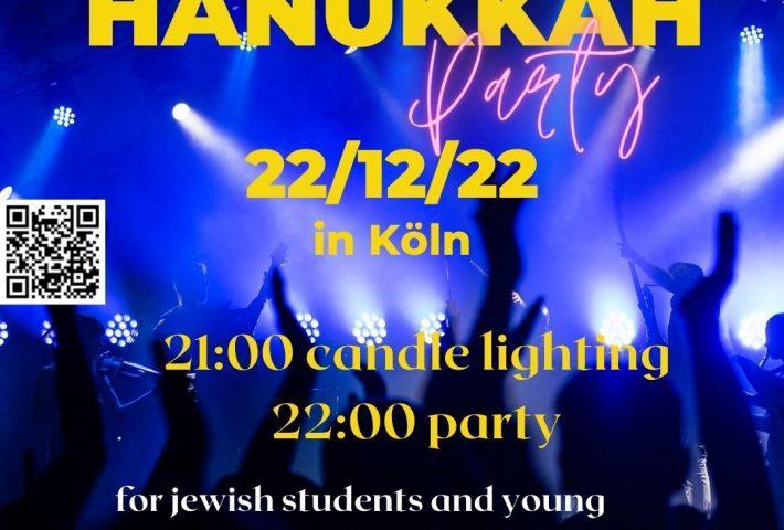 Hanukkah Party 22.12.22 Köln