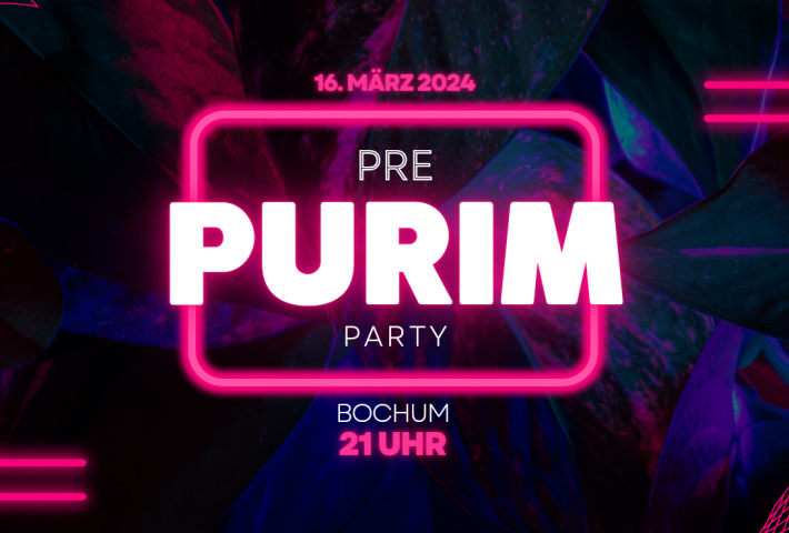 PRE PURIM PARTY IN BOCHUM